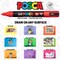 Paint Markers: 3M Fine Posca Markers of Acrylic Paint Pens with Reversible Tips | Posca Pens for Art Supplies, Fabric Paint, Fabric Markers, Paint Pen, Art Markers